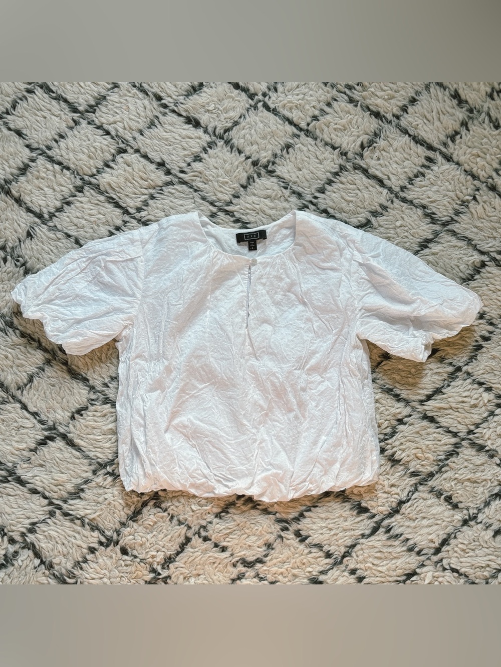 AYR the puff puff sleeve top